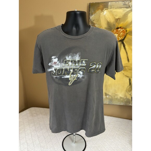 Joe Gibbs Racing 2019 Erik Jones #20 Dewalt Sponsor NASCAR 2 Sided Tee Size M - Picture 4 of 15